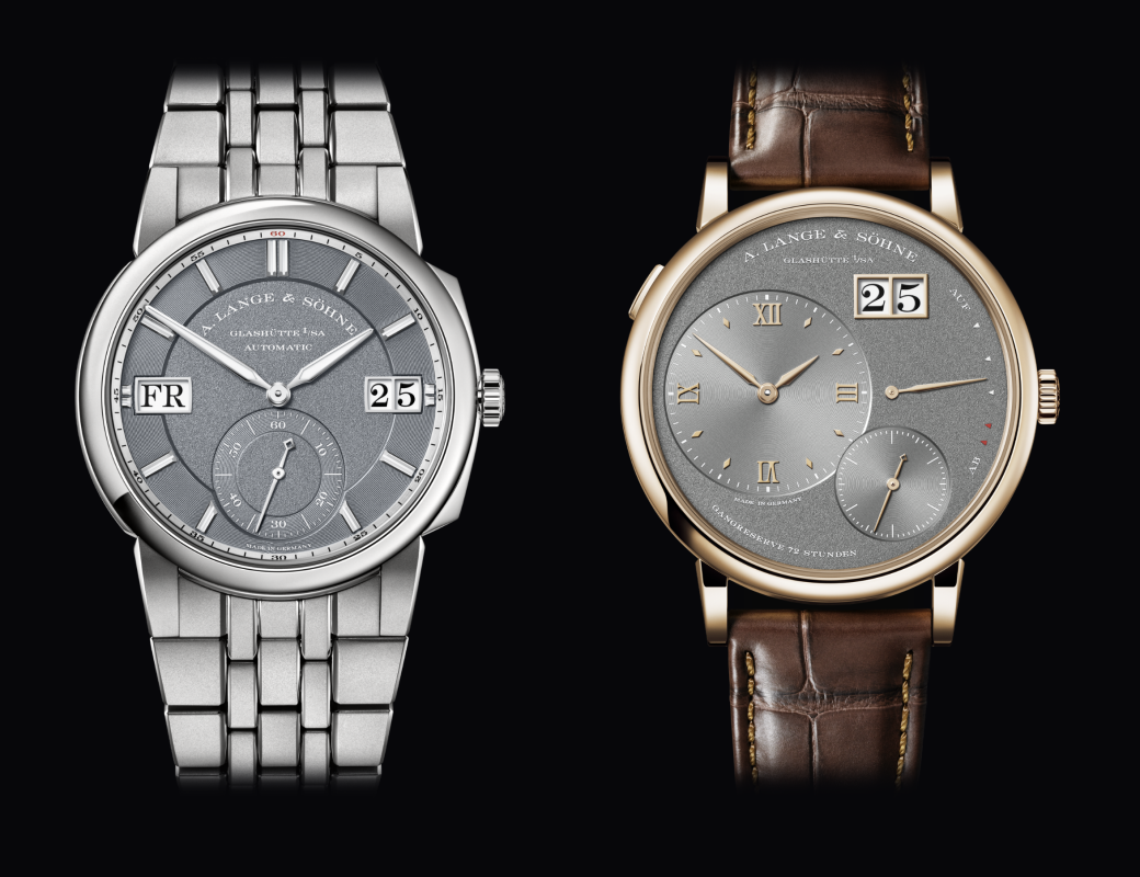 Richard Lange Minute Repeater,  Odysseus Titanium, the two versions of the Grand Lange 1 models