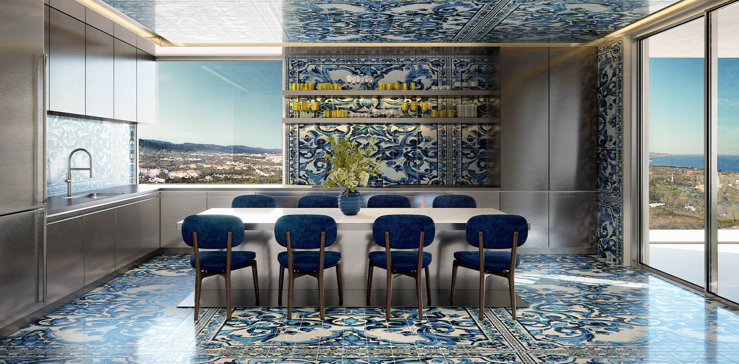 An image of the new Design Hills Marbella project (photo courtesy Dolce&Gabbana)