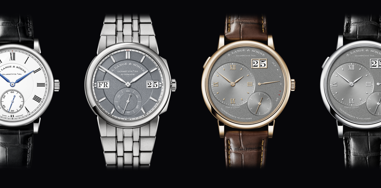 Richard Lange Minute Repeater,  Odysseus Titanium, the two versions of the Grand Lange 1 models